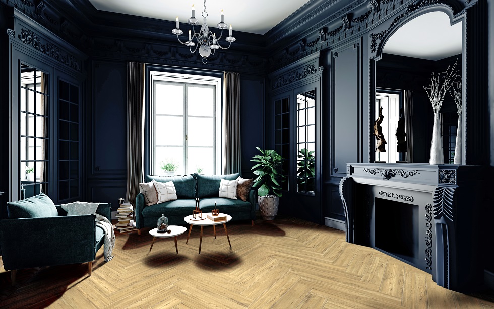 3d render of beautiful classic interior