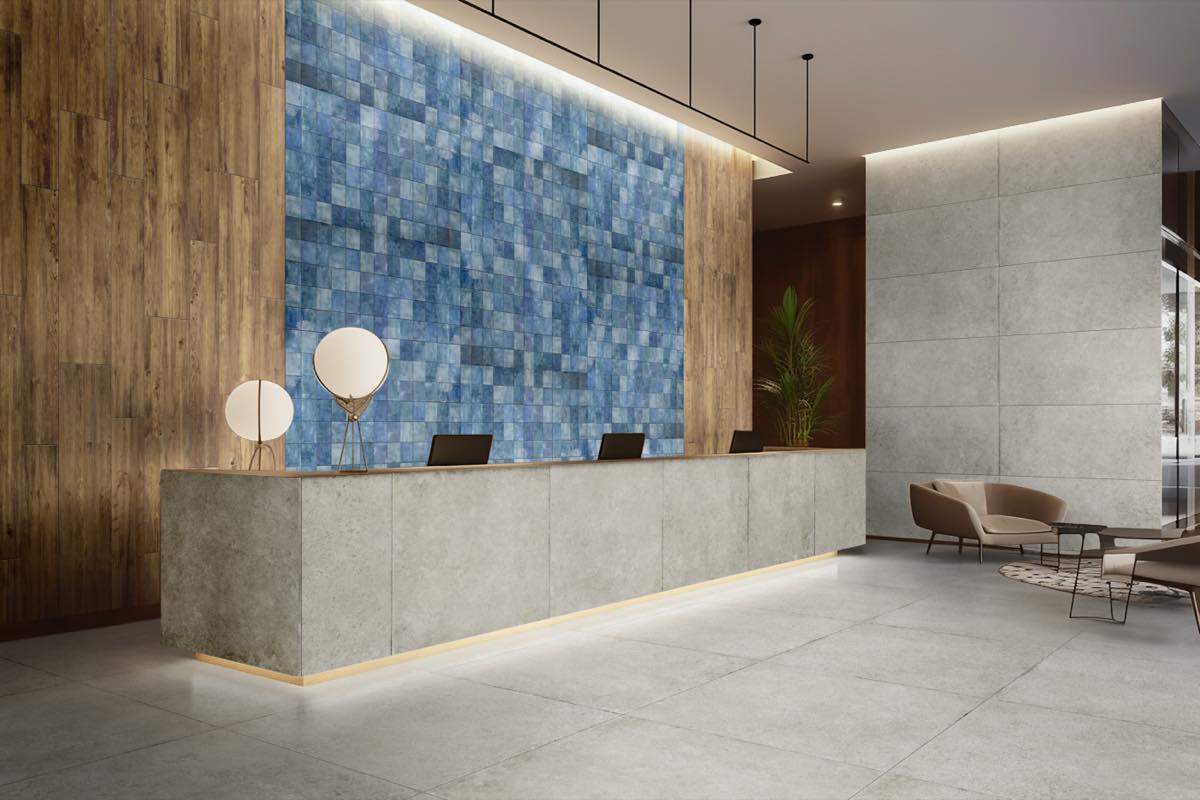 luxurious hotel lobby reception